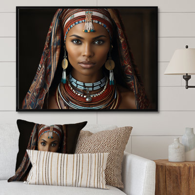 «World Cultures Samburi Beauty II», reproduction sur toile