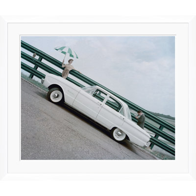 «Vogue Magazine», Model With A Ford Falcon, «John Rawlings, 15 septembre 1959»