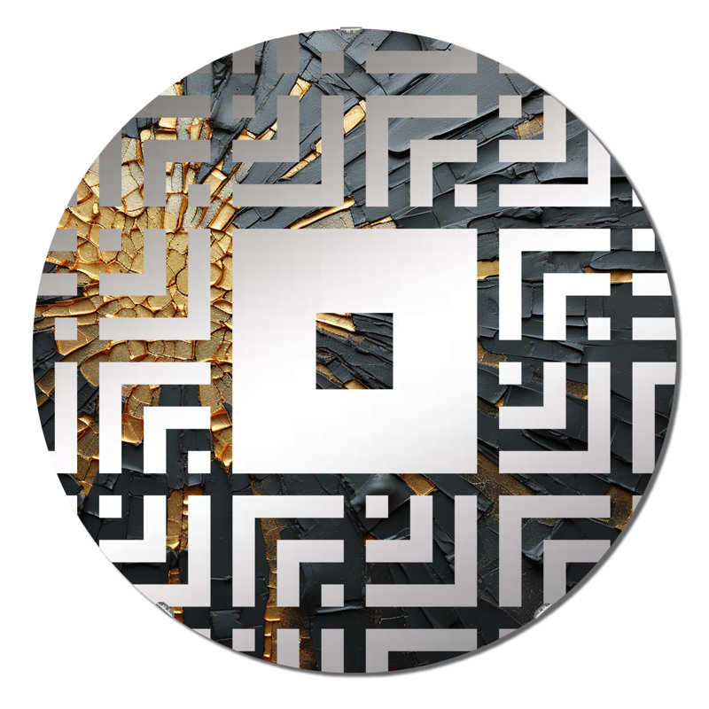 Axen - Square Wall Mirror, 23.6" x 23.6"