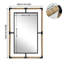Mirror Iron Rectangle Wall Mirror