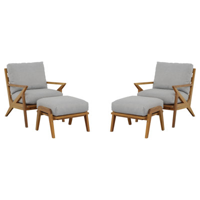 Hatteras Outdoor - Piece Conversation Set