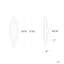 Marchesa 1 Light Crystal LED Wall Sconce
