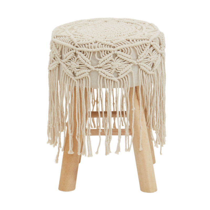 Centers Solid Wood Accent Stool