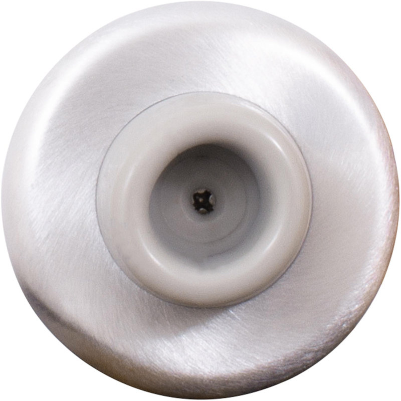 Steel Handle Bumper, Satin Chrome