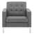 Gray Faux Leather
