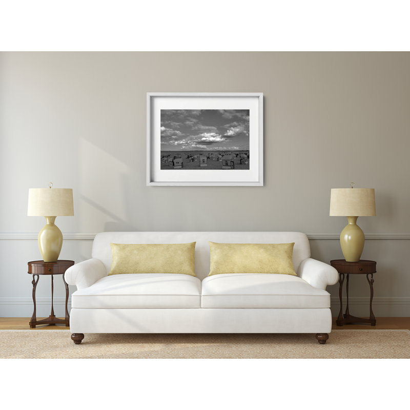 Baltic 54 Print by Joseph Regan, White, 22" H x 26" W x 0.75" D