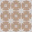 Compass Star 8" x 8" Porcelain Stone Look Wall & Floor Tile-61594906
