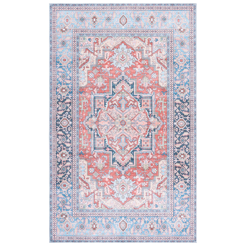 Arizona Performance Machine Washable Oriental Indoor Rug, Rectangle 6' x 9'