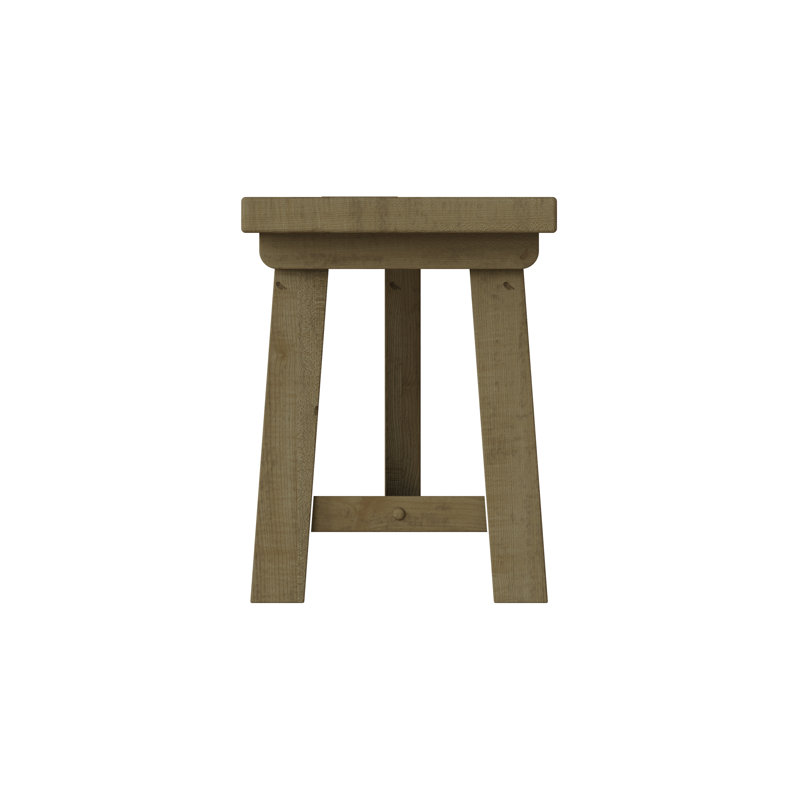 Bearpaw 1.4m Dining Bench – Solid Reclaimed Natural Pine