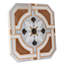 Décalcomanie octogonale vaudoise Zimer avec tacos 7-7 / 8 po X 7-7 / 8 po Carreau de porcelaine pour plancher et mur-112730114