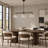 Allenstown 3-Light 43.3'' Dimmable Modern Kitchen Island Linear Pendant-168571569