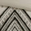 Housse de couette en lin et coton avec accents en chenille pour garniture de lit double / grand lit 3 pièces