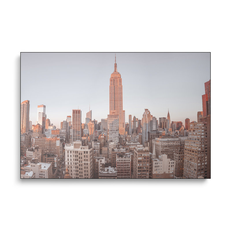 Reproduction d'art mural, toile de Steemplix - New Day New York par Assaf Frank