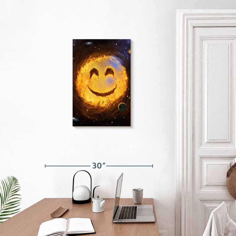 Oberle Galaxy Smile, 24" H x 16" W