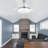 Zamorion 3-Blade LED Ceiling Fan with Remote Control and Light Kit Included. Six Speeds-2000330267