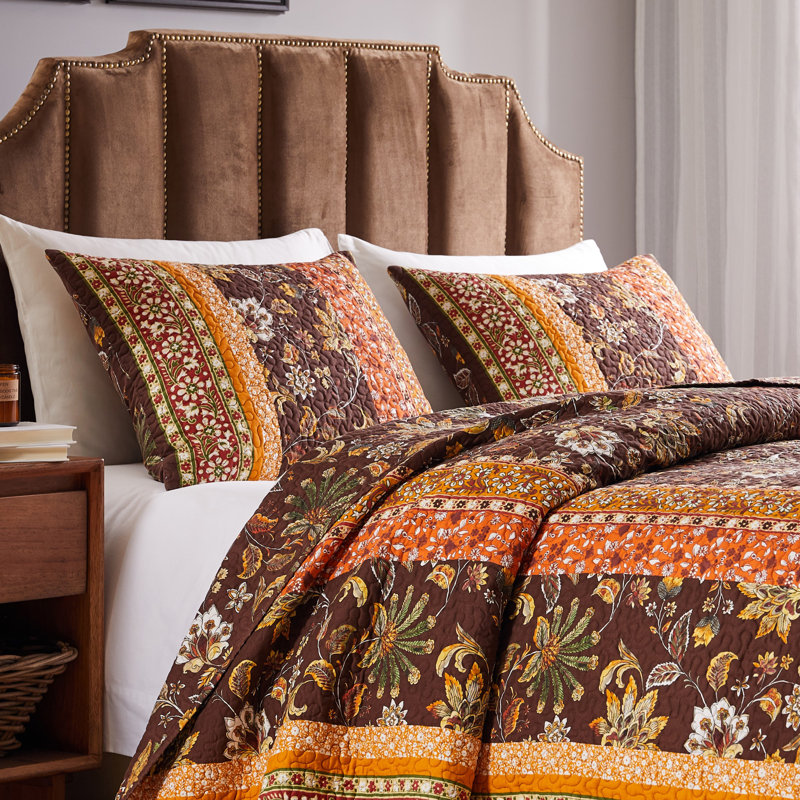 Greenland Home Fasions Audrey Chocolate King Sham, 20x36, King