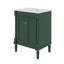 Meuble-lavabo 24 po avec lavabo supérieur, meuble de rangement moderne à 2 niveaux-474539022