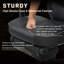 Metro Lane Adjustable Reclining Ergonomic Swiveling PC & Racing Game Chair with Footrest-1342384937