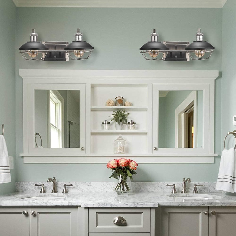 Éclairage pour meuble-lavabo à 2 lumières