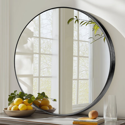 Metal Round Wall Mirror