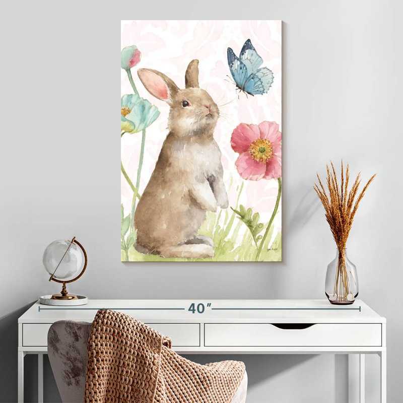 Brampt Spring Softies Bunnies Pink, 30" H x 20" W