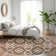 Premium Machine Washable Prisco Chocolate Rug