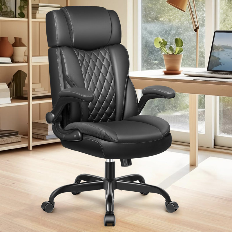 Fauteuil de direction avec appui-tête Meraris, Noir, noir, noir, noir