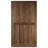 McKew Fir Rectangular Solid Wood Top with Solid Wood Base Dining Table