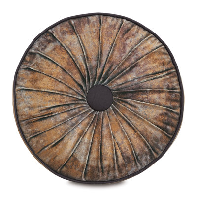 Priscilla Buttons Reversible Throw Pillow