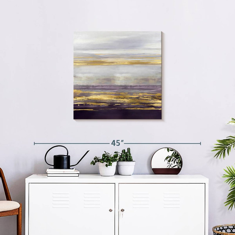 Avery Amethyst Reflections I, 24" H x 24" W