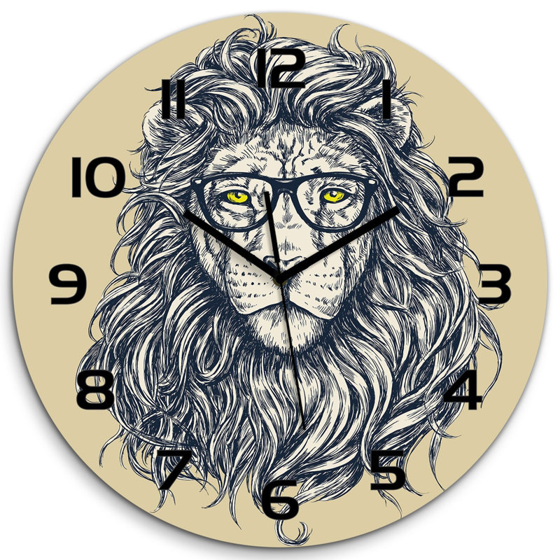 Jerona Glass Wall Clock