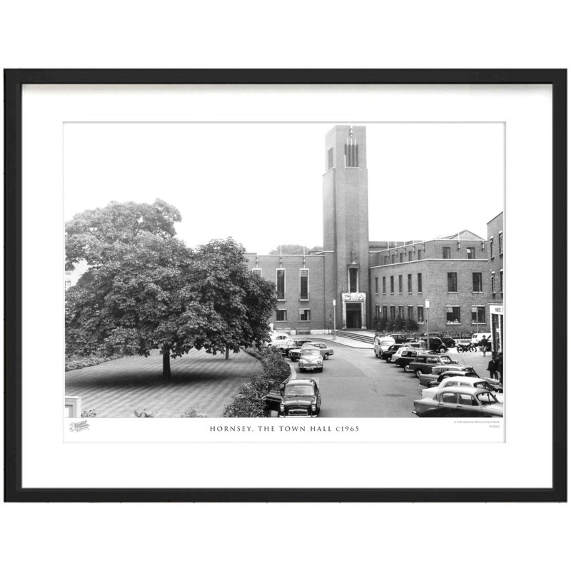 Hornsey, The Town Hall C1965 by Francis Frith - Single Picture Frame Print, 45cm H x 60cm W x 2.3cm D