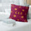Cleveland Basketball Colors Wine Twill Pillow