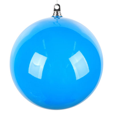 10" Blue Enamel Ball