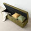 Banc de rangement rembourré 60 po Modern-658760538