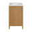 Whitney Rattan 30" x 20" Deep Bathroom  Vanity with Cultured Marble Countertop