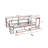 Corner Bed Frame Twin Size with Bookcase and 2 Underbed Storage Drawers, Modern Bed with LED Light and Charging Station, Left and right interchangeable-1335259875-1335259884