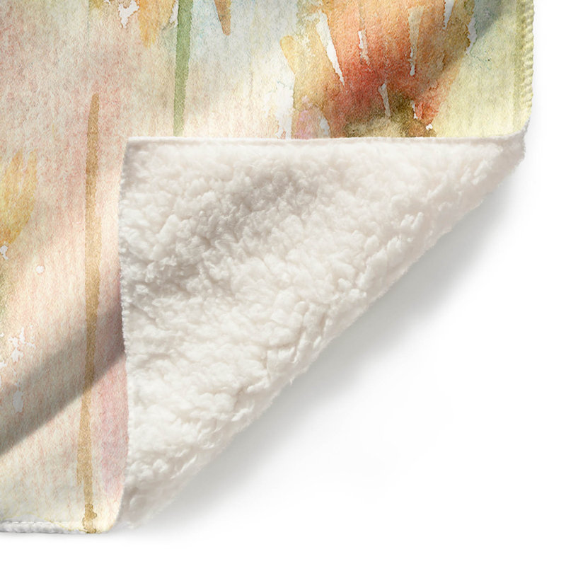 Hand Woven Throw Blanket, 68" x 80"