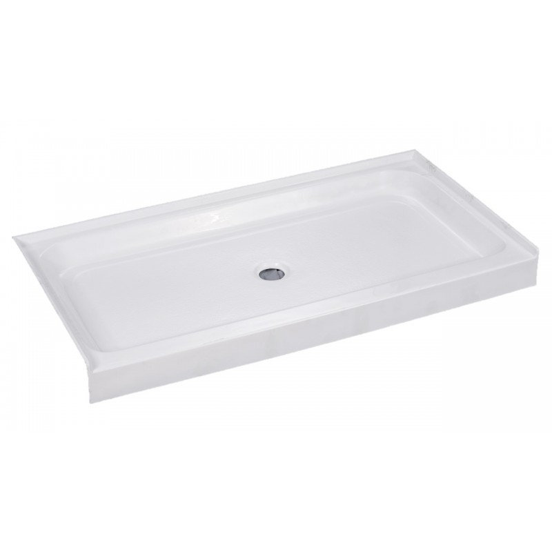 Base de douche à seuil simple l 60 po x P 32 po