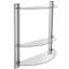 78cm H x 58cm W Iron Standard Bookcase