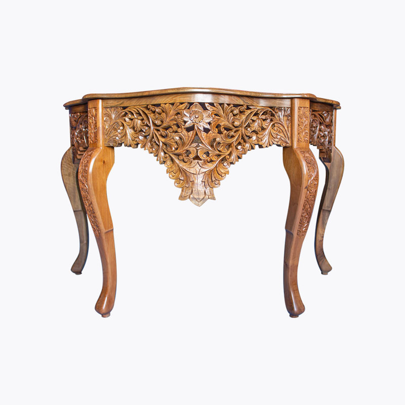 Kesler 116cm Solid Wood Console Table