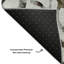 Tapis argenté de qualité supérieure lavable à la machine Cerrito AMF609-105156574