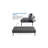 66'' Faux Leather Convertible Sofa-1758155291