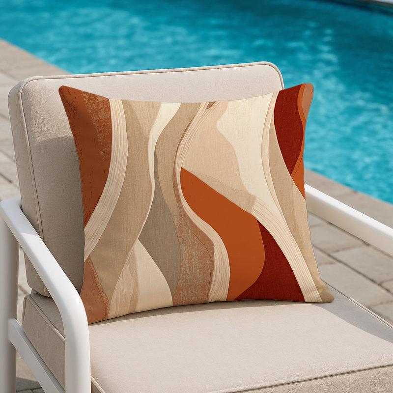 Blush Haze Indoor And Outdoor Throw Pillow, Square 18"