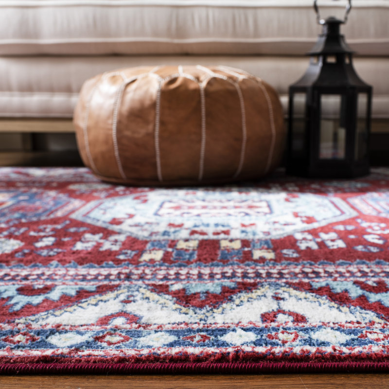 Easthampton Southwestern Hand Woven Area Rug, Square 201 cm