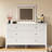 6 Drawer Dresser With Lighted Mirror-1562808282
