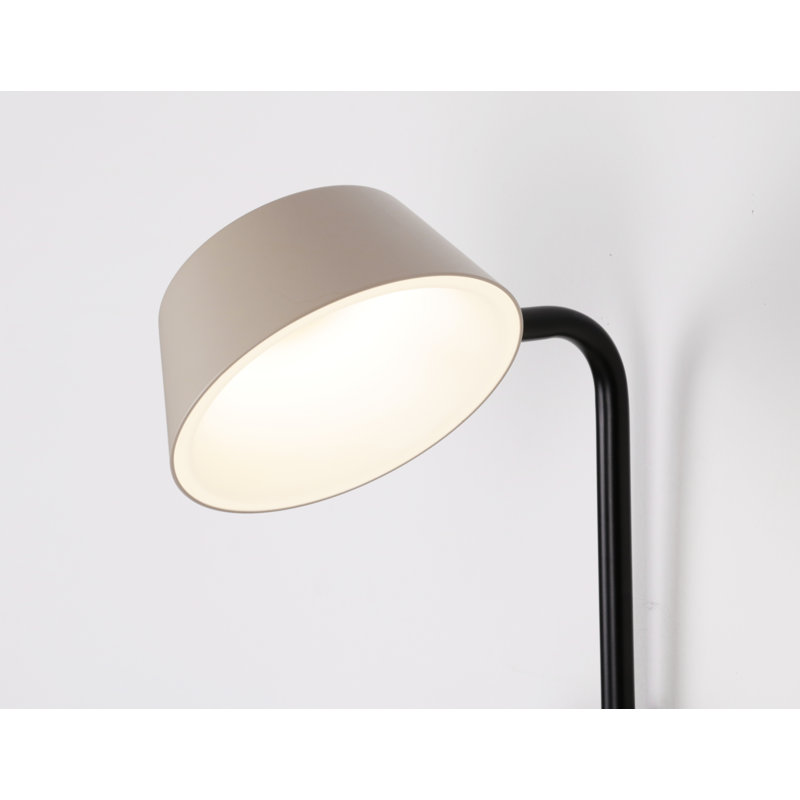 Vada 1 - Light LED Armed Sconce, Oatmeal
