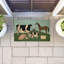 Tapis de porte d'extérieur à motif d'animaux de ferme Friend Friend, par Warren Kimble, 18 po x 30 po