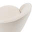 Fauteuil d'appoint rembourré pivotant avec dossier haut-1629528279