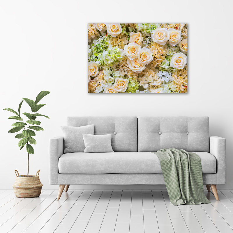 Roses - No Frame Print on Canvas